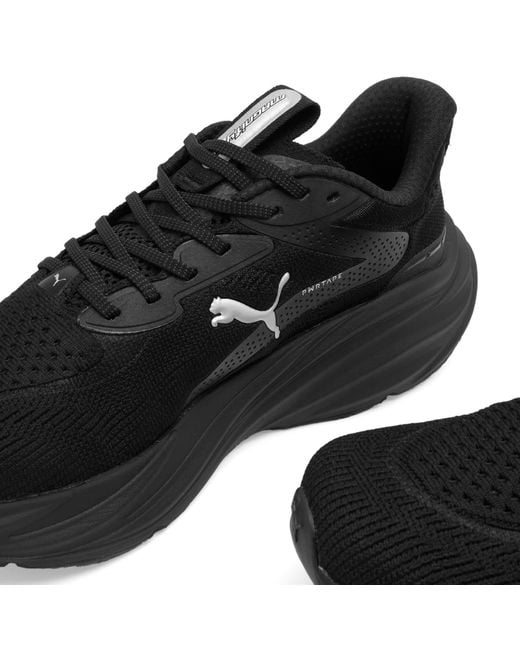 PUMA Black Magnify Nitro 3 Sneaker