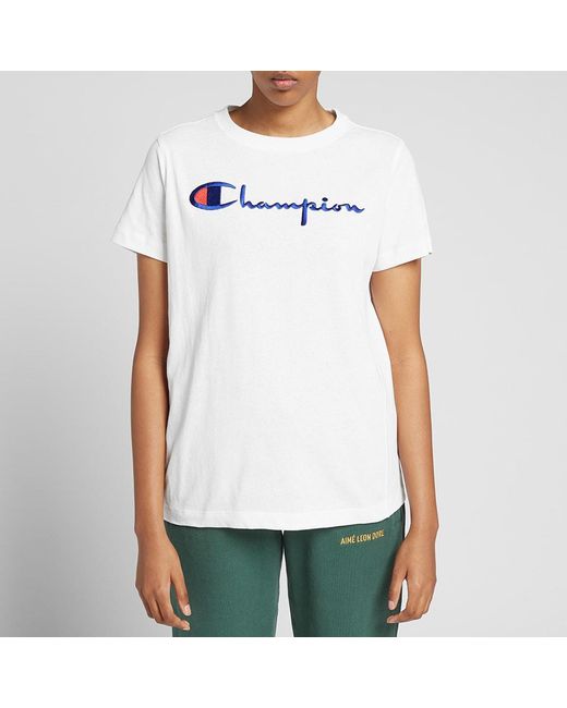 champion white shirt womens