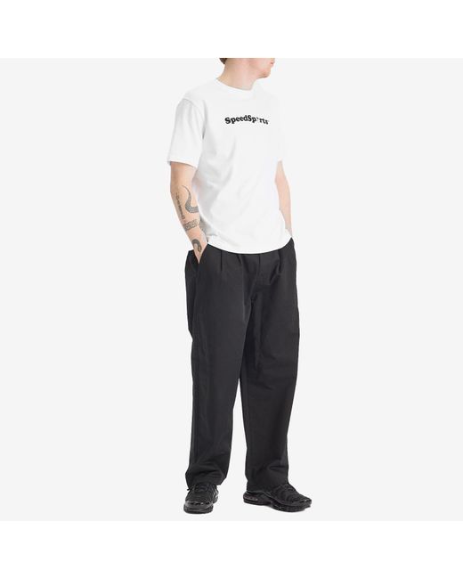 Pawa Speed Sports White Speed Sports T-Shirt for men