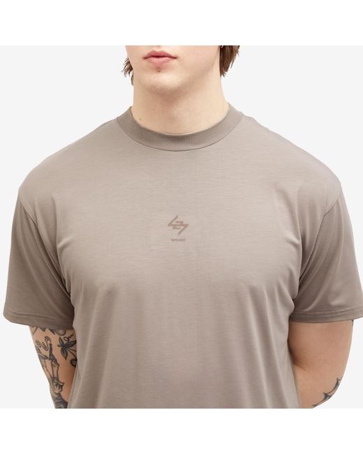 Represent Gray 247 Oversized T-Shirt for men