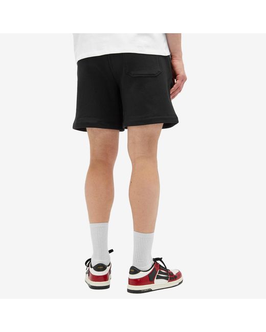 Amiri Black Ma Core Logo Sweat Shorts for men