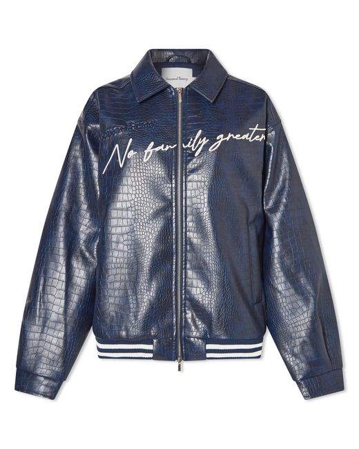 House Of Sunny Blue Signature Bomber Jacket