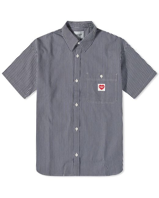 Carhartt WIP Gray Short Sleeve Terrell Shirt for men