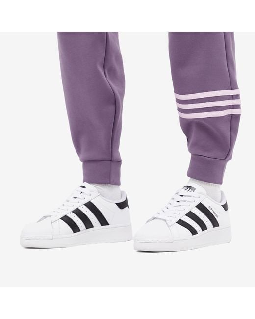 Adidas White Superstar Xlg W Sneakers