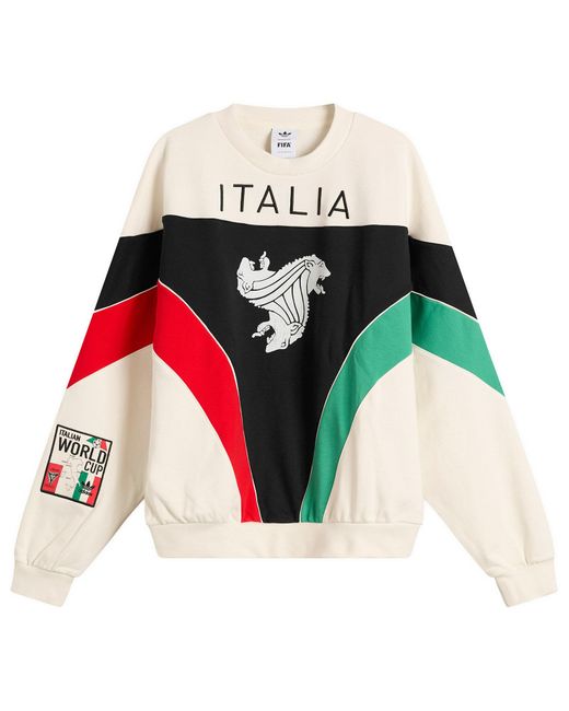 Adidas Red Italia Crew for men