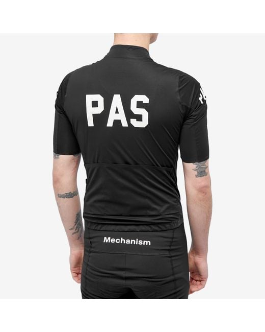 Pas Normal Studios Pas Mechanism Pro Rain Jersey in Black