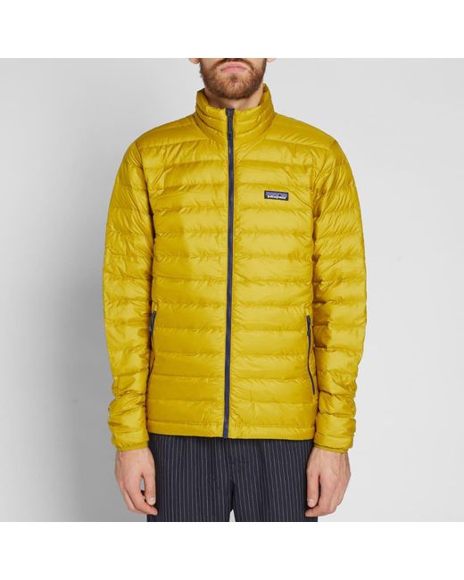 patagonia yellow sweater