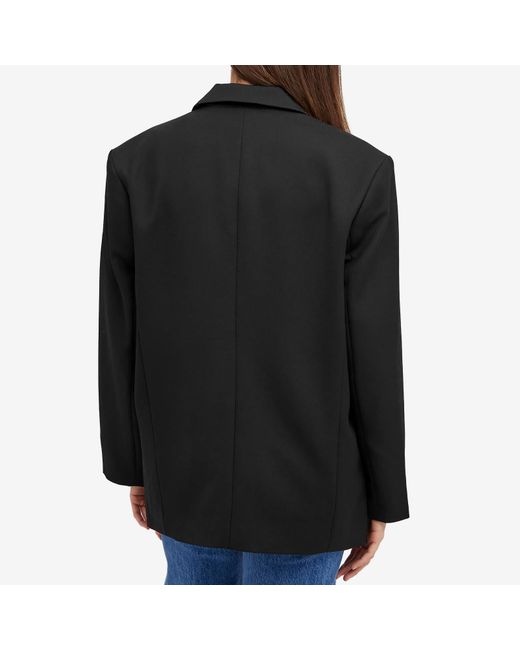 Anine Bing Black Quinn Blazer Jacket
