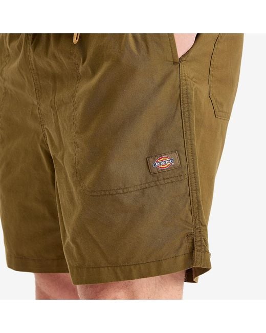 Dickies Green Pelican Rapids Swim Shorts for men