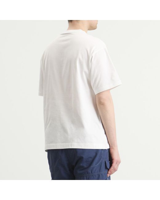 And Wander White Pocket T-Shirt for men