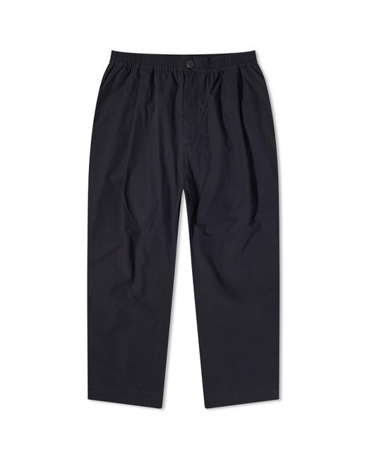 Studio Nicholson Gentile Elasticated Waist Pleat Pants in Blue for
