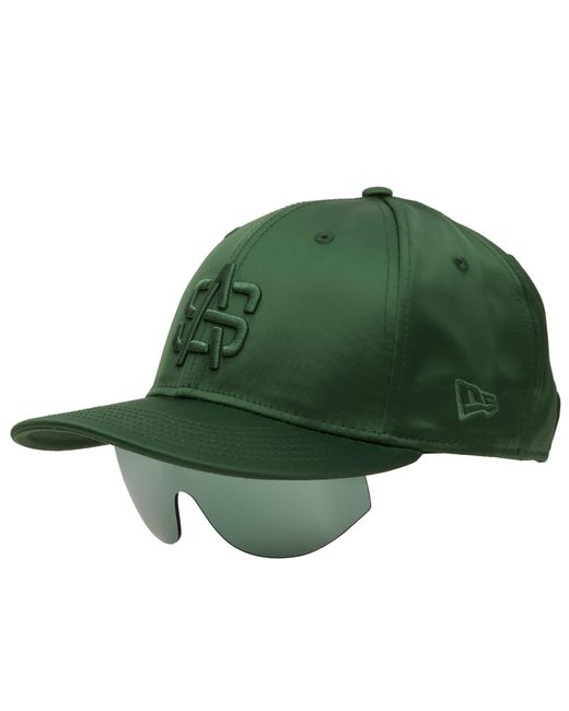 la society Green X New Era 9Fifty Cap & Magnetic Visor Combo