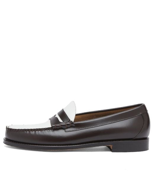 G.H.BASS Black Larson Penny Loafer for men
