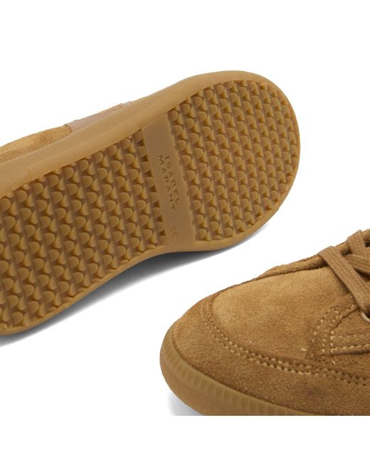Isabel Marant Brown Klyce Lace Up Sneaker