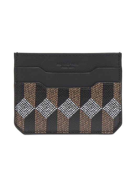 AU DEPART Black Card Holder
