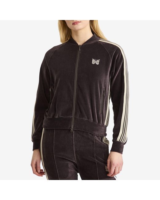 Needles Black Rib Collar Track Jacket