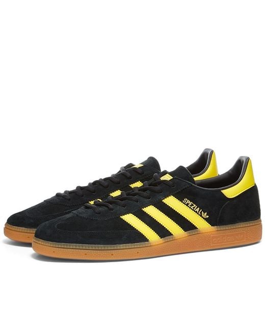 Adidas Multicolor Handball Spezial Black, Yellow Shoes for men