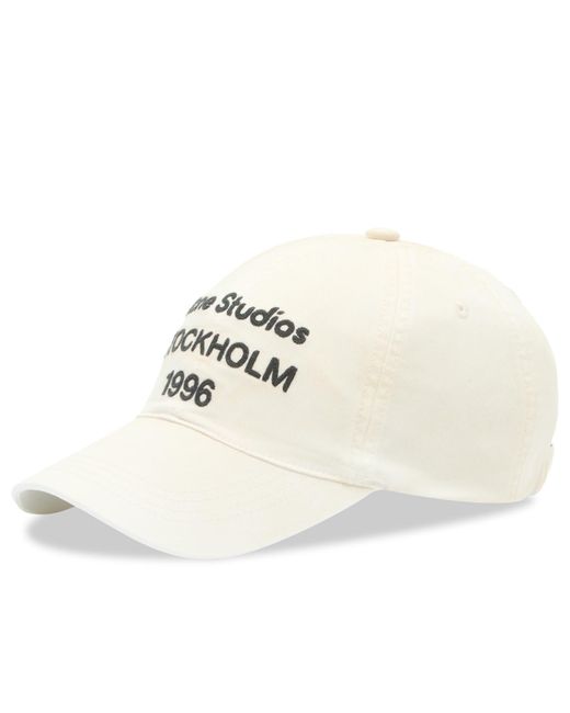 Acne White Carliy Cap for men
