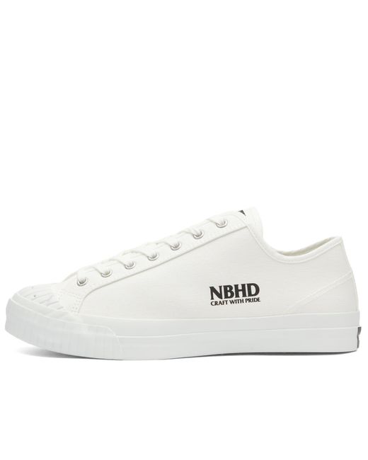 Neighborhood White X Moonstar Gr Low Sneakers for men