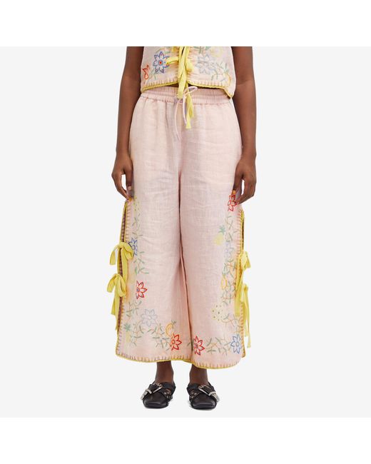 ALÉMAIS Pink Olivia Pant
