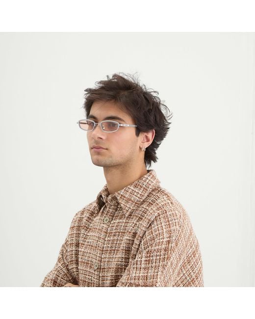 la society White Delta Sunglasses