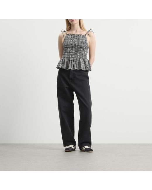 Levi's Gray Monaco Sl Blouse