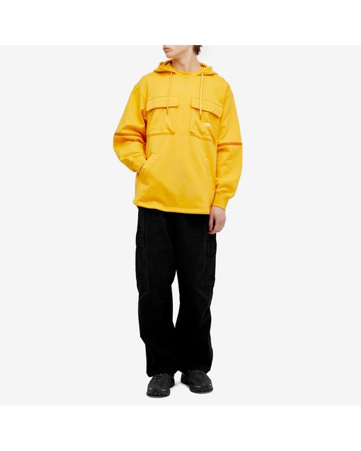 The North Face Yellow Ue Hybrid Hooded Jacket for men
