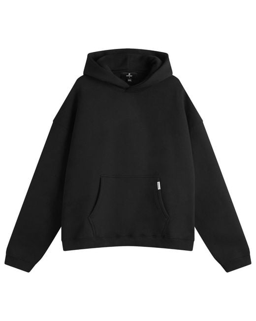 Represent Black Initial Boxy Hoodie for men