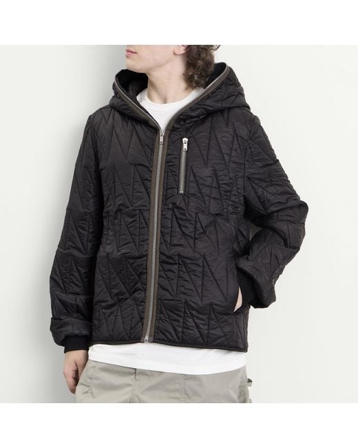 Rick Owens Black Gimp Jacket for men