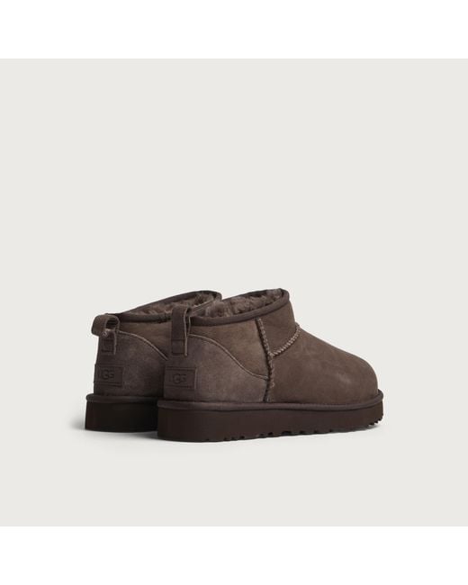 Ugg Brown Classic Ultra Mini Boot