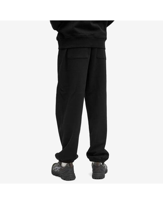 ICECREAM Black Running Puppy Sweatpants for men