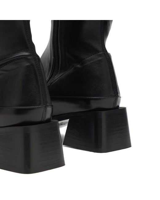 Justine Clenquet Black Andie High Boots