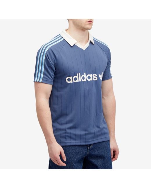 Adidas Blue Stripe Jersey for men