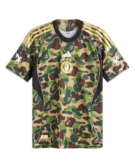 Adidas Green X Bape Jersey for men