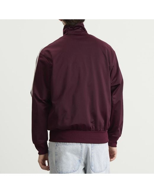 Adidas Purple Firebird Tracktop for men