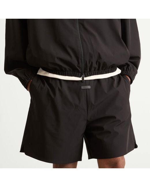 Fear Of God Black Running Shorts for men