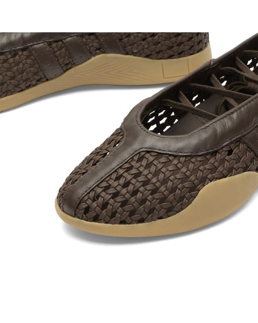 Adidas Brown Taekwondo Mei Ballet Sneaker