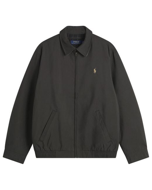 Polo Ralph Lauren Gray Bi-Swing Harrington Jacket for men