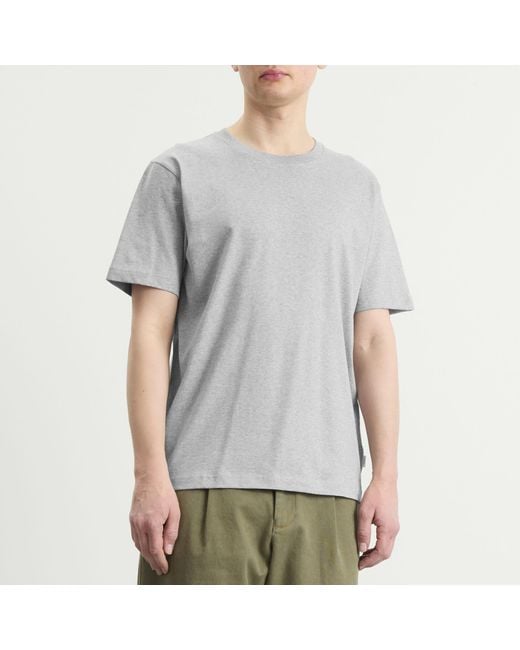 Norse Projects Gray Standard T-Shirt for men