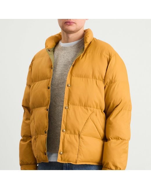 RRL Yellow Down Ridge Jacket for men