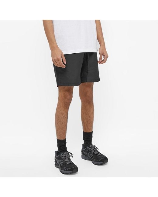 Gramicci Black Shell Packable Shorts for men