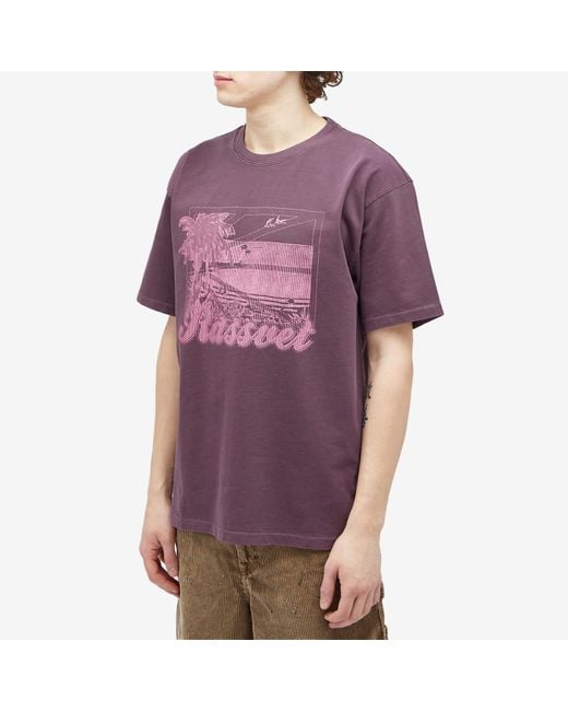 Rassvet (PACCBET) Purple Miami T-Shirt for men