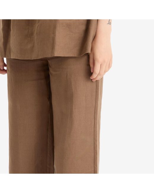 Faithfull The Brand Brown Syna Pants
