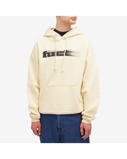 Fuct Natural Blurred Pullover Hoodie for men
