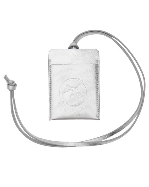 A.P.C. White Frgmt. Dough Card Holder for men