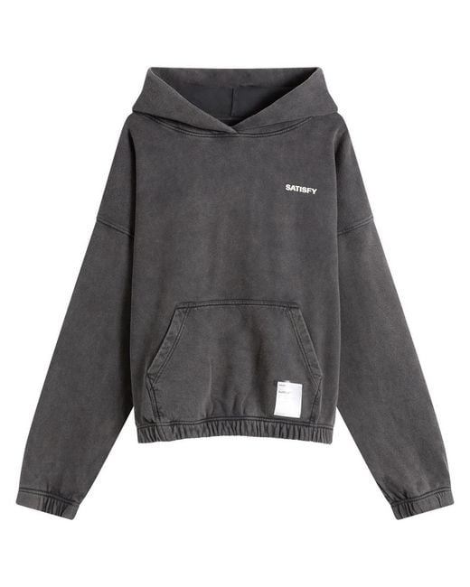 Satisfy Gray Softcell Hoodie for men