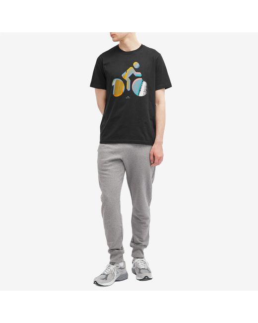 Paul Smith Black Cycle T-Shirt for men