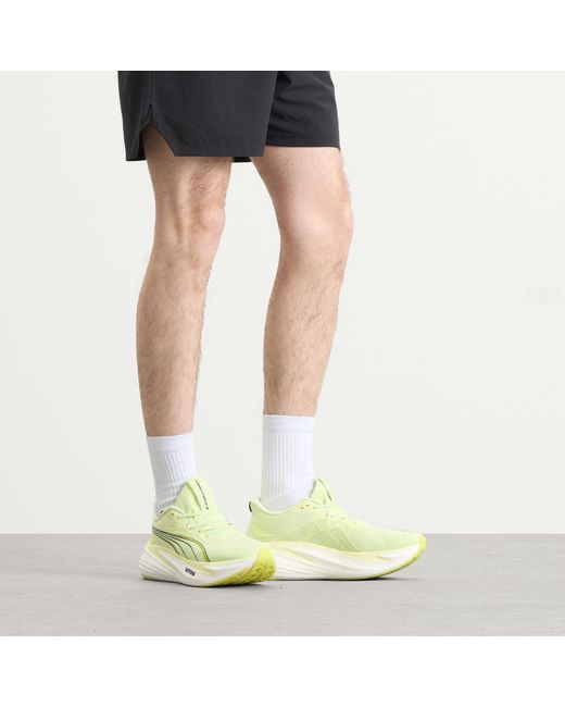 PUMA White Magmax Nitro 2 Sneaker for men