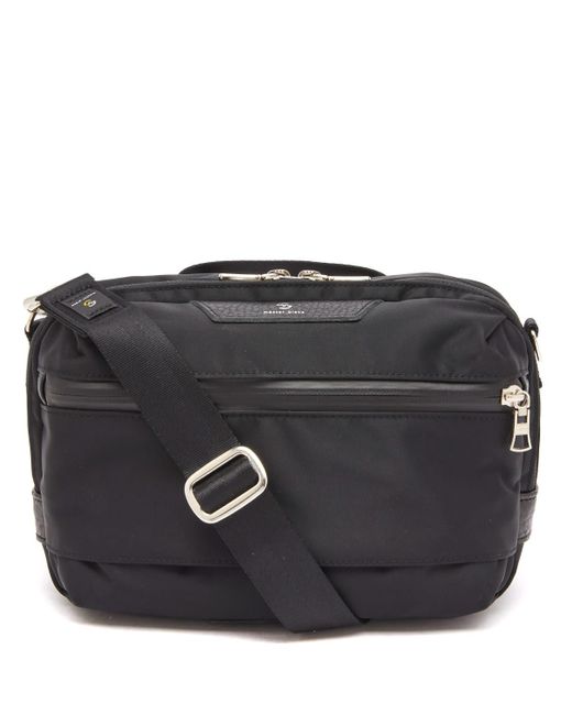 Master Piece Black Progress Small Shoulder Bag