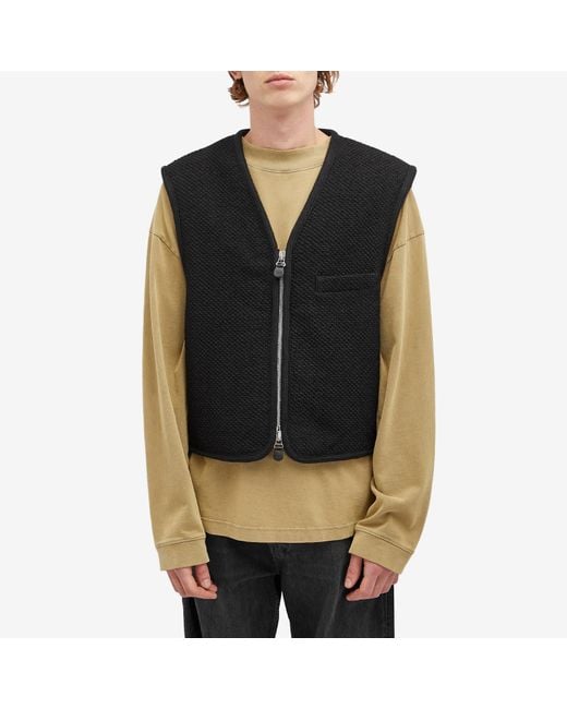 Our Legacy Boucle Wool Top Vest in Black for Men | Lyst Our Legacy Boucle Wool Top Vest in Black for Men | Lyst
